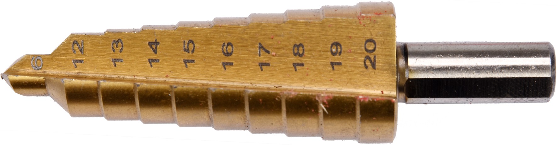 Pakāpienu urbuma paplašināšanas urbis | 6–20 mm (YT-44744)
