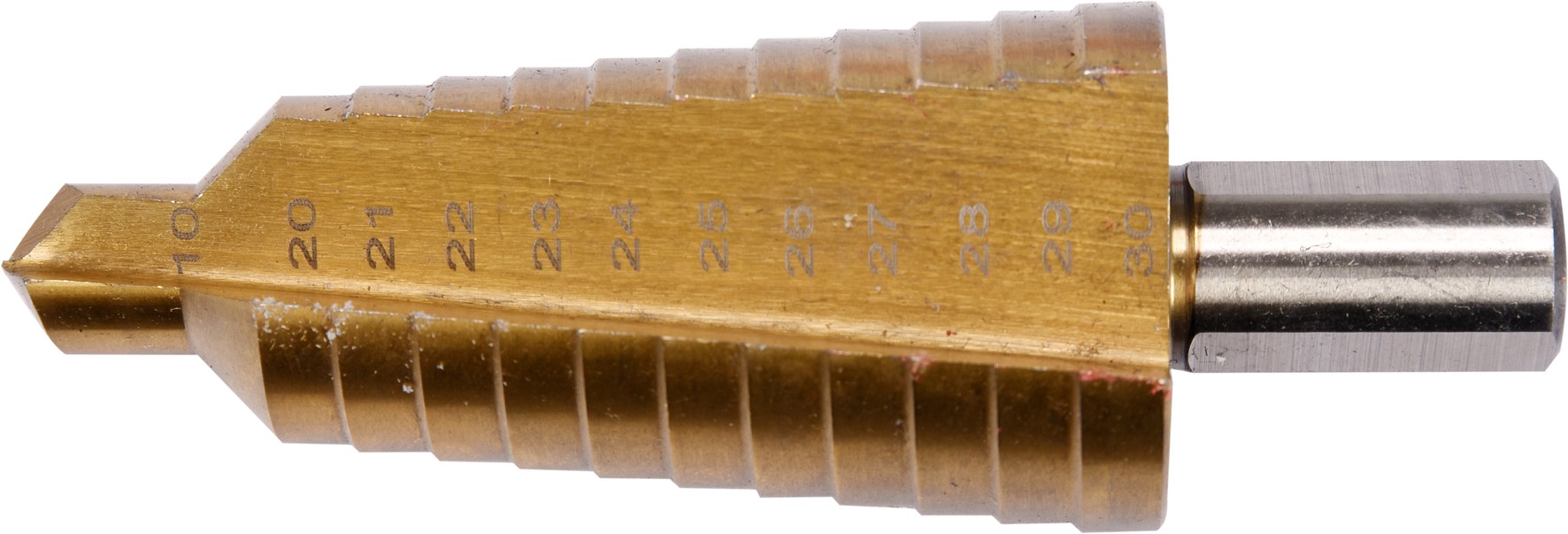 Pakāpienu urbuma paplašināšanas urbis | 10–30 mm (YT-44746)