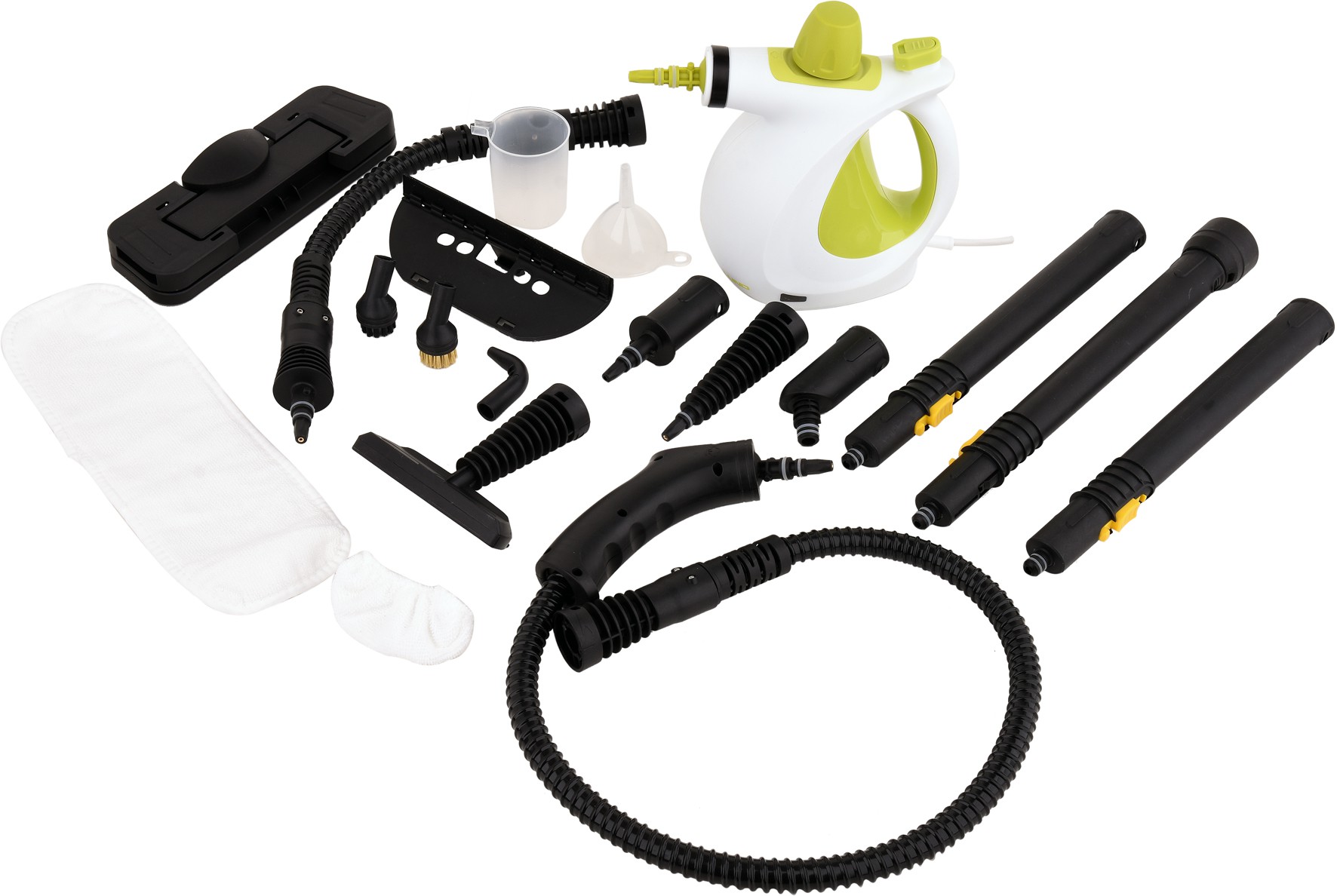 Tvaika tīrīšanas ierīce | 17 piederumi | 900–1050 W (67201 V)