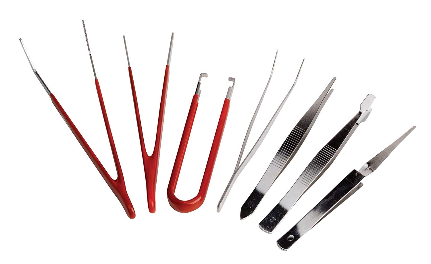 7 gab pincetes komplekts (TS7)