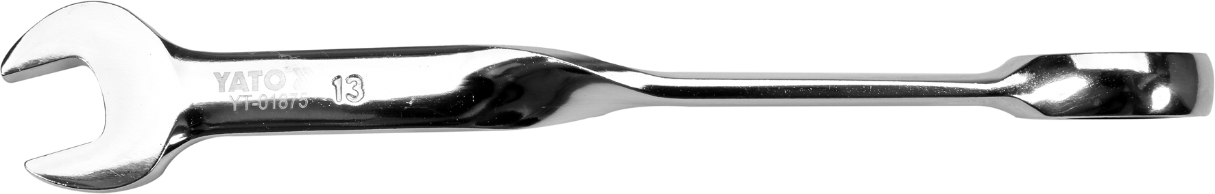 Kombinētā sprūdrata atslēga | salocīts X | 13 mm (YT-01875)