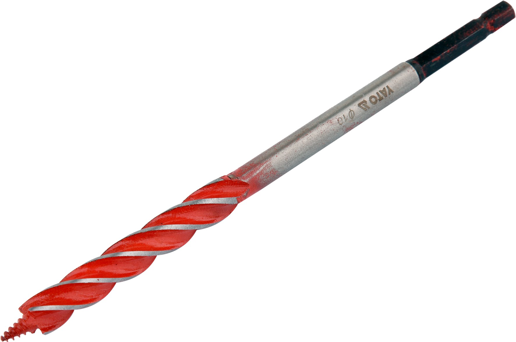 Vējurbis kokam | ar sešstūra (1/4″) galu | 10 mm (YT-44680)