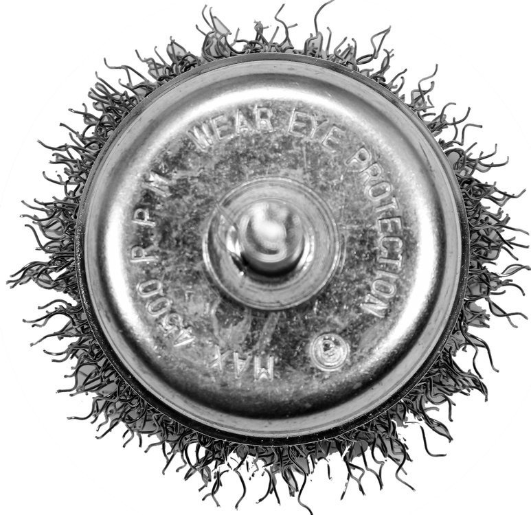 Podveida birste ar rokturi | nerūsējošais tērauds | NErūsējošais Tērauds | 50 mm (YT-47497) - Image 5