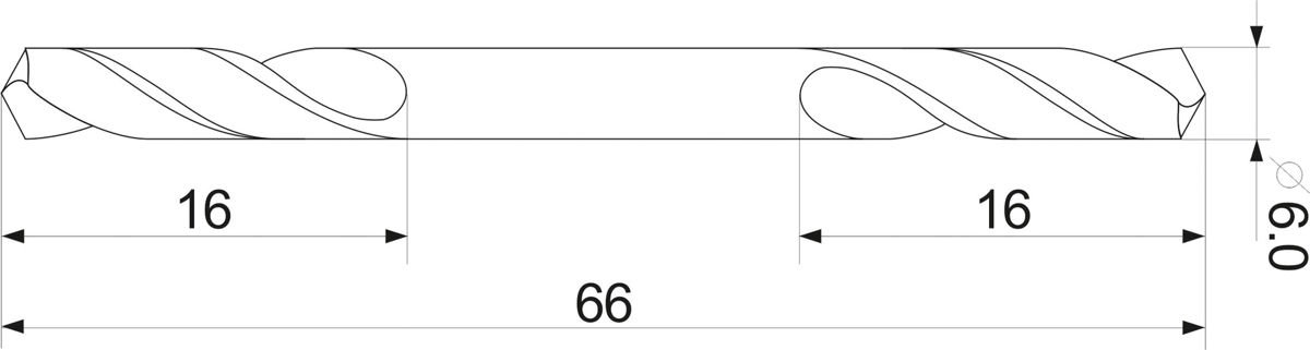 Metāla urbis | HSS | divpusējs | 6,0 mm (YT-40019) - Image 5