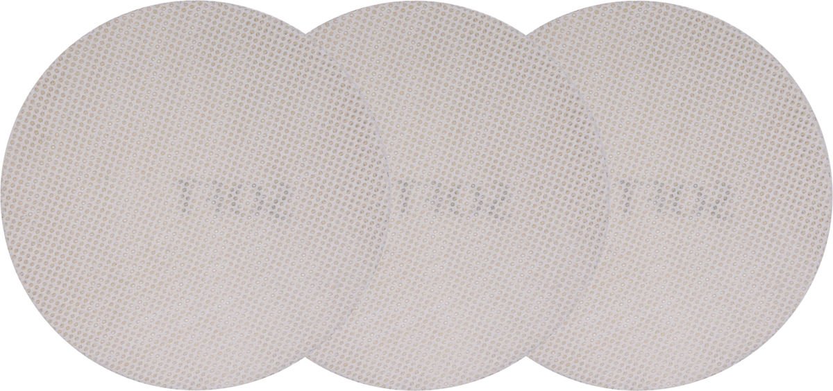 Slīpēšanas sieta apaļš | mīksts | putekļu caurlaidīgs velūrs | 225mm / P220 | 3 gab. (YT-84576)