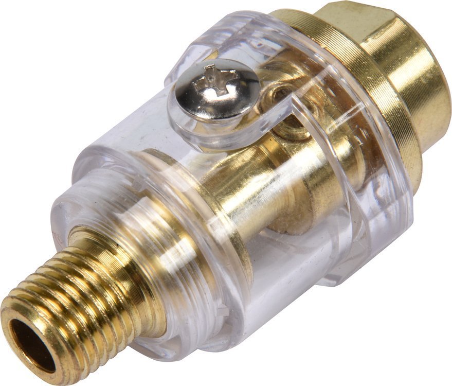 Eļļotājs pneimatiskajiem instrumentiem | šļūtenes savienotājs 6,3 mm (1/4 collas) (81570)