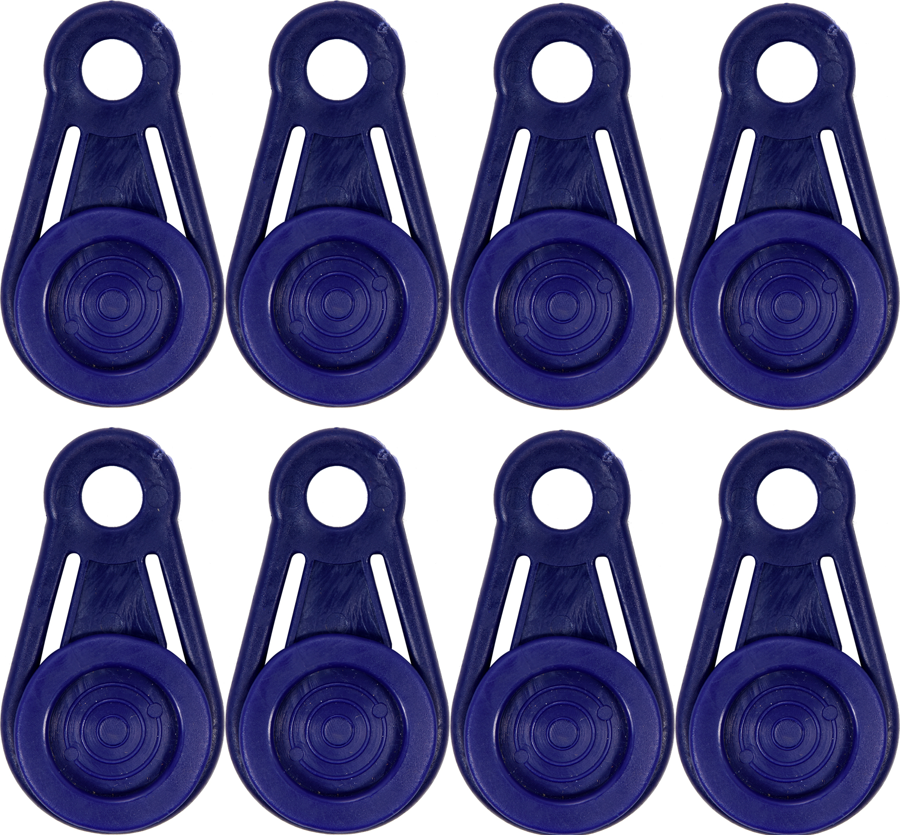 Plastmasas klipši / turētāji | Nojumju/telšu nostiprināšanai | 8 gab. (85174)