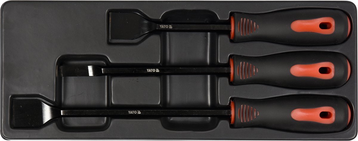 Blīvju skrāpju komplekts | 3 gab. (YT-08474)