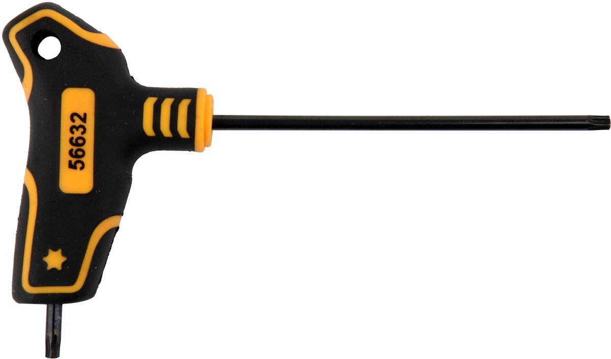 L veida skrūvgriezis ar rokturi | T-Star (Torx) | T20 (56632)