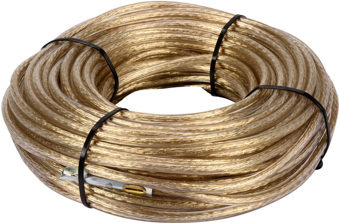 Muitas stiepļu trose | tērauds | ar sprauslu | 6 mm / 36 m (85004)