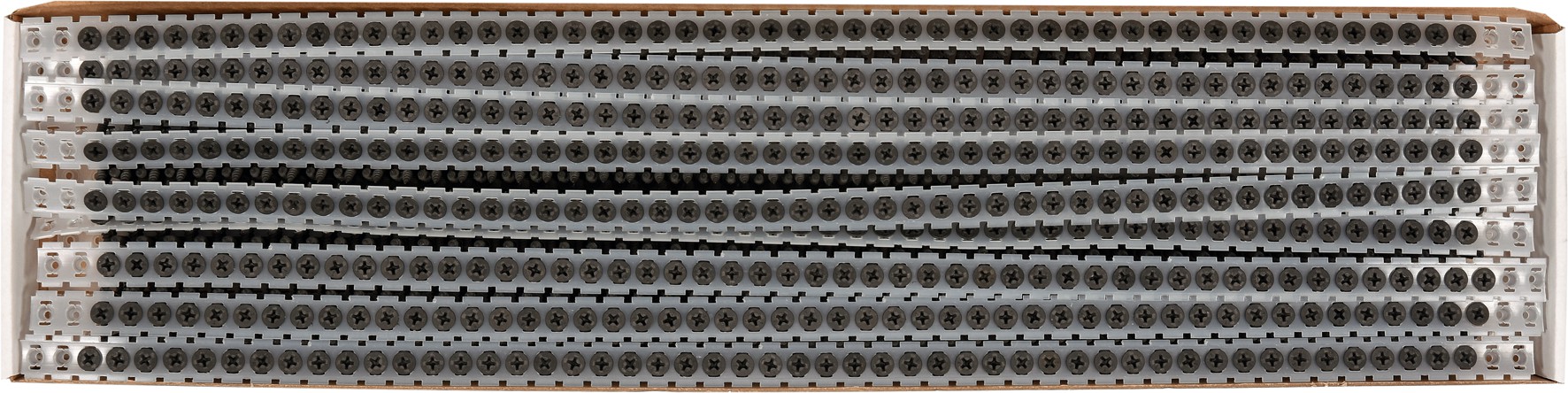 Pašvītņojoši vītņojamie vītņi metālā | fosfatēts | uz sloksnes | 3,5 x 35 mm | 1000 gab. (YT-09442)