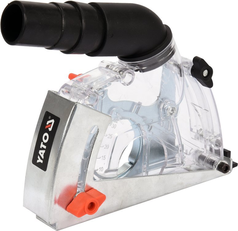 Aizsardzība pret griešanas putekļiem | regulējams | M14 | 115/125 mm (YT-82992)