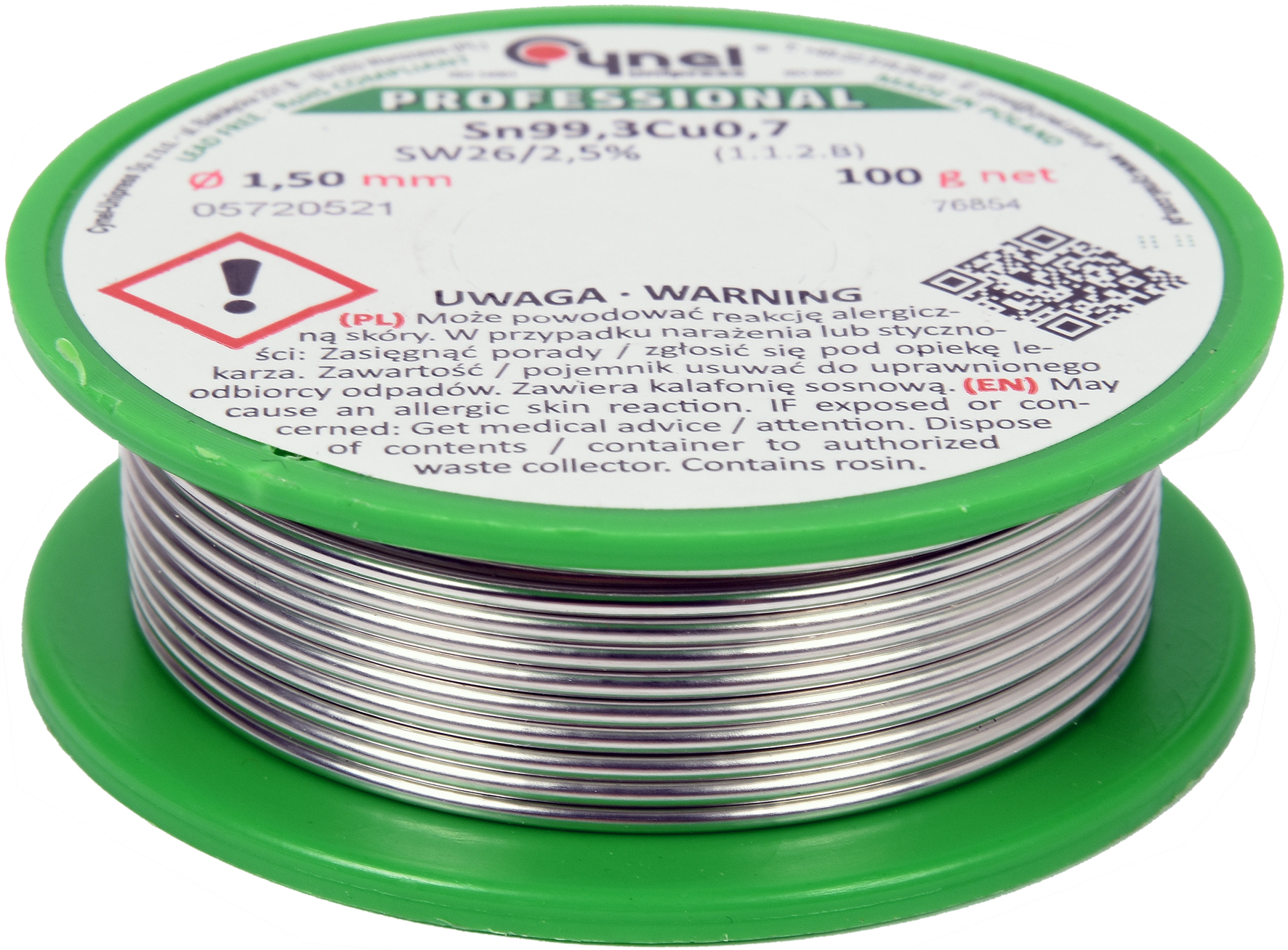 Bezsvina lodēšana | Ø 1,5 mm | 100g (76854)