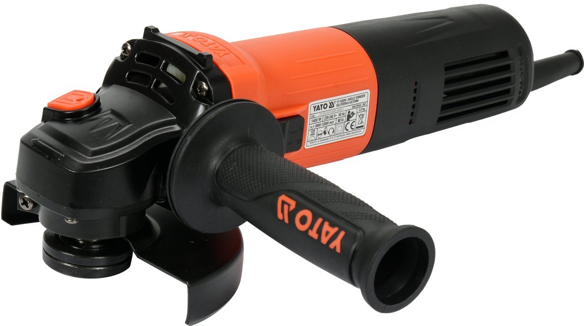 Leņķa slīpmašīna | ātruma kontrole | 1400W | 125 mm (YT-82098)