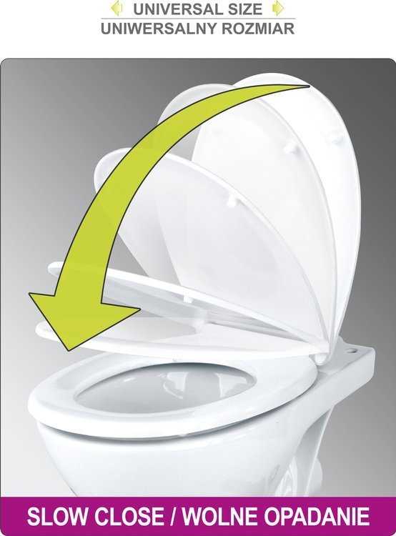 Tualetes sēdeklis ar mīkstās aizvēršanas mehānismu | Divi vienā (75472) - Image 13