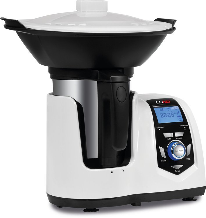 Virtuves kombains | daudzfunkcionāls 12 vienā | 800W | 3,5L | balts (67860)