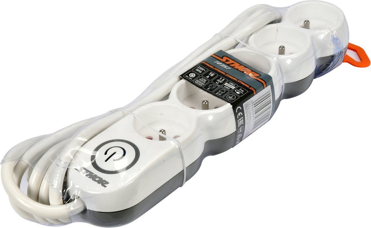 Elektrības pagarinātājs | 5 ligzdas | 1,5 mm2 | 3 m (72357) - Image 8