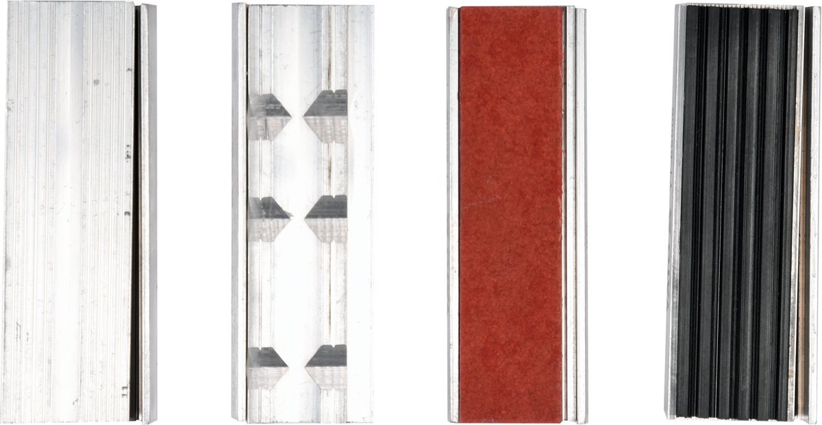 Kompresīvais lūpu aizsardzības komplekts | alumīnijs | 100 mm | 4 gab. (YT-65006)