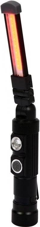 Ar baterijām darbināma darba lampa | COB LED 3W 300LM, LI-ION 3.7V 600MAH | alumīnijs (82734)