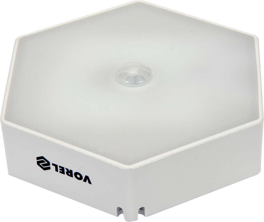 Bezvadu naktslampa ar kustības un krēslas sensoru | AKU (82832)