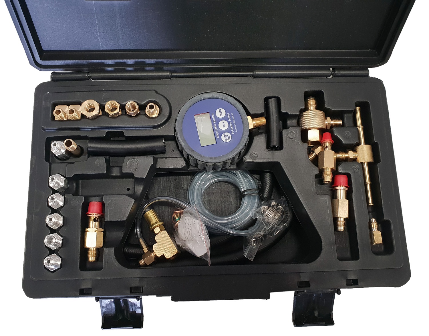 Digitālais degvielas/eļļas kompresijas testeris (D001)