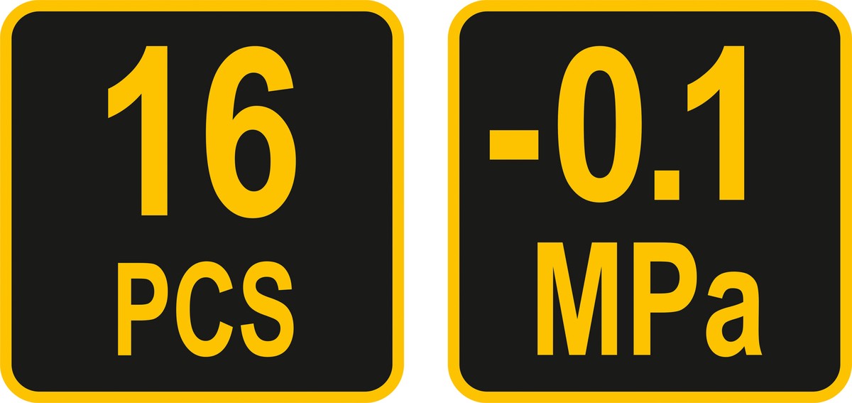 Vakuuma/spiediena mērītājs, bremžu šķidruma atgaisošanai | 16 gab (81690) - Image 7