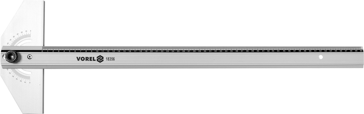 Regulējams leņķis | alumīnijs | T veida | 600 mm (18356)