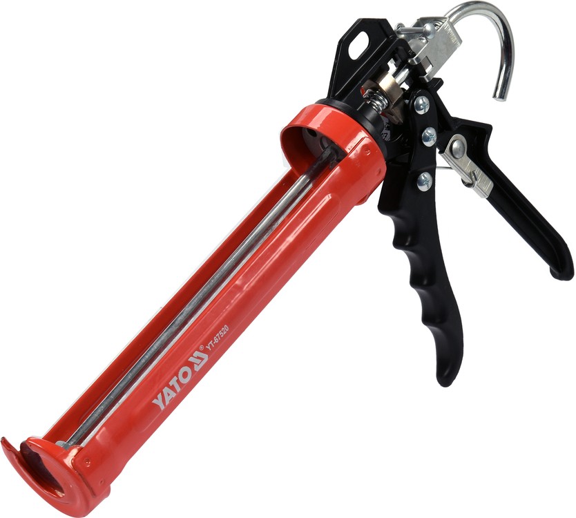 Hermētiķu pistole | pastiprināts / fiksators | 225 x 60 mm (YT-67520)