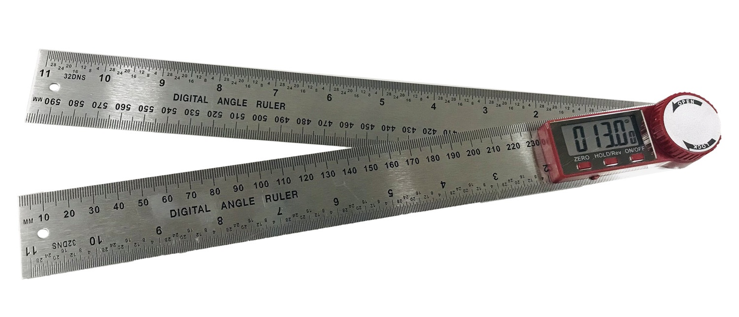 Kvadrāts / lineāls | digitālais | 300 mm (R300)