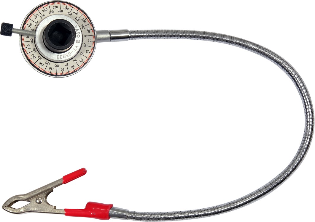 Leņķmērs ar skavu | 12,5 mm (1/2 collas) (YT-05933)