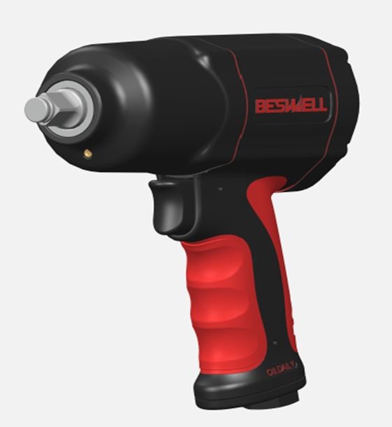 Gaisa triecienuzgriežņu atslēga | 12,5 mm (1/2″) | 2230 Nm (BW-112K)