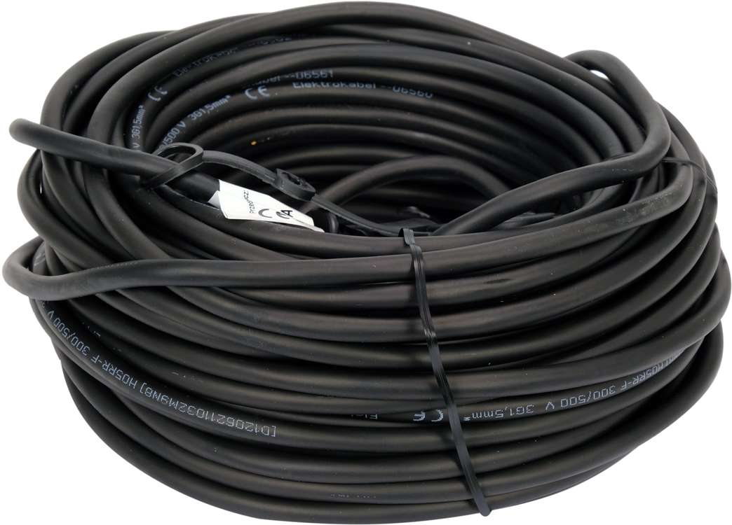 Pagarinātāja kabelis, gumijas IP44, 3×1,5 mm2, 30 m (YT-81023)