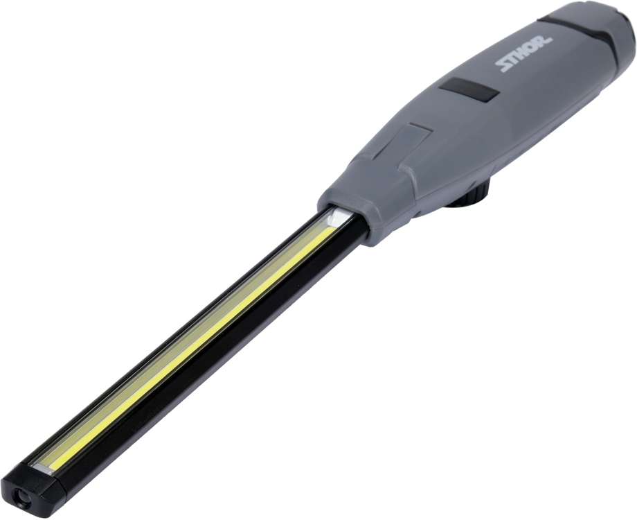 Ar baterijām darbināma darba lampa | ļoti plāns | COB LED | 50-500LM (82743)