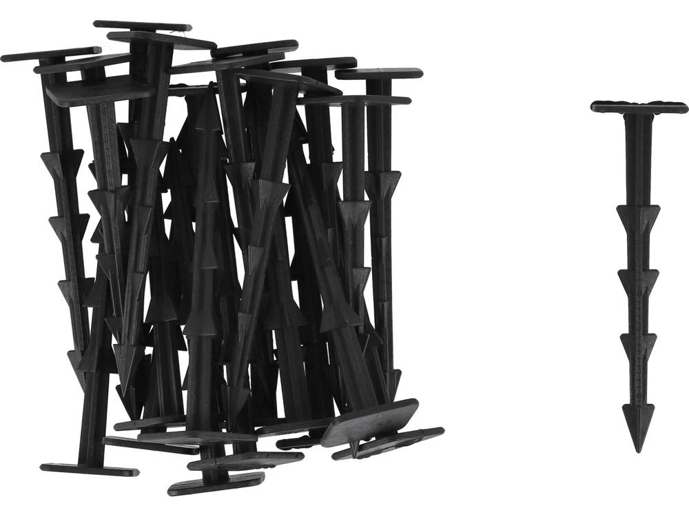 Tapas, enkuri 150mm 25gab neaustu audumu un dārza malu stiprināšanai (88716)