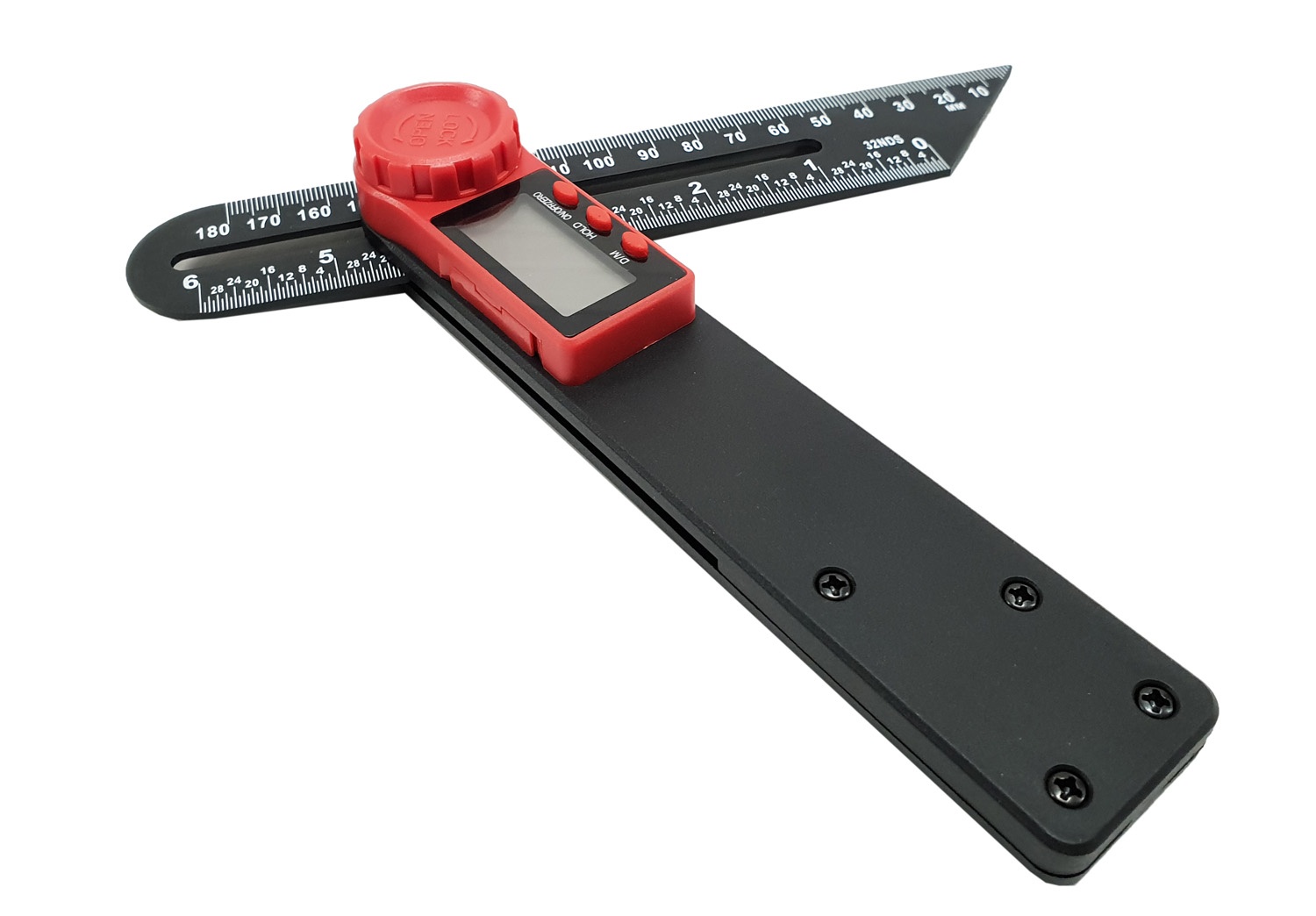 Daudzfunkcionāls digitālais displejs T veida elastīgs leņķa lineāls (TAR6)