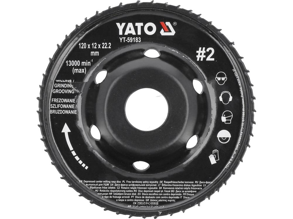 Disks / maršrutētājs kokam | 120X12 Nr. 2 (YT-59183) - Image 4