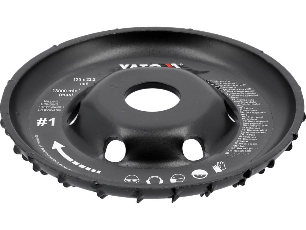 Disks / maršrutētājs kokam | 120 Nr. 1 (YT-59155)