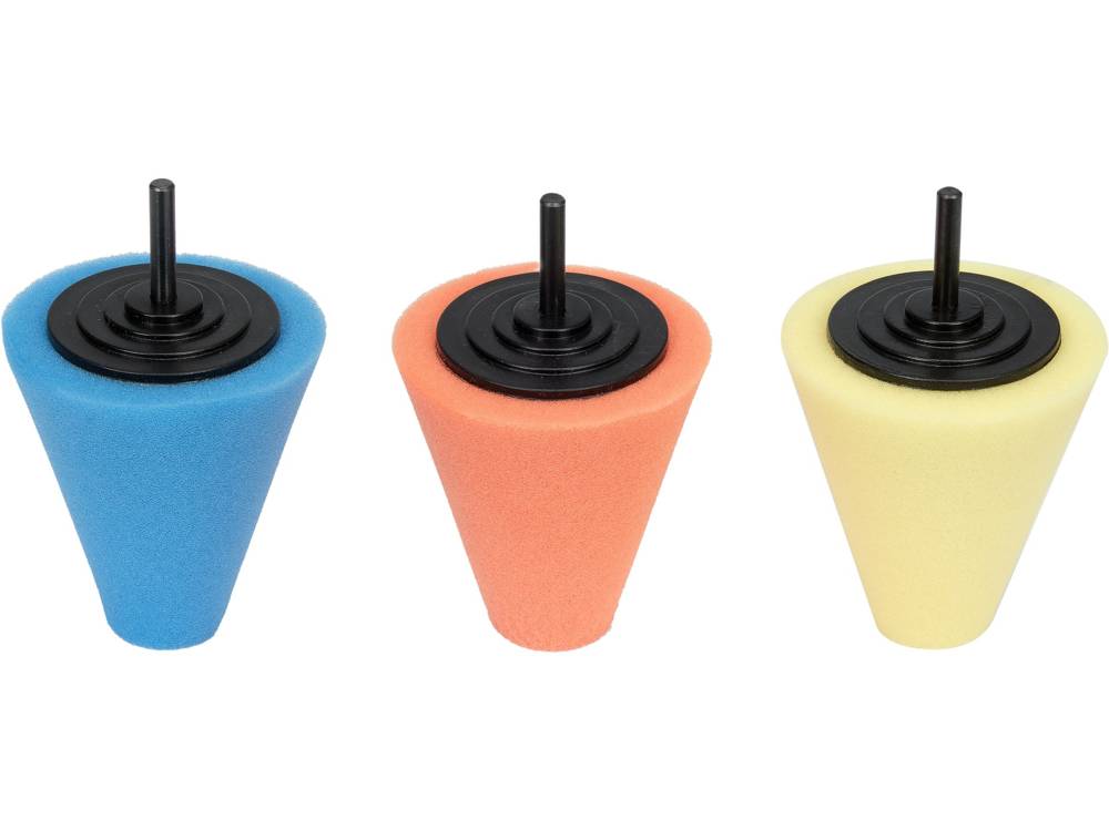 Riteņu pulēšanas sūkļa komplekts | 3 gab. (YT-47945)