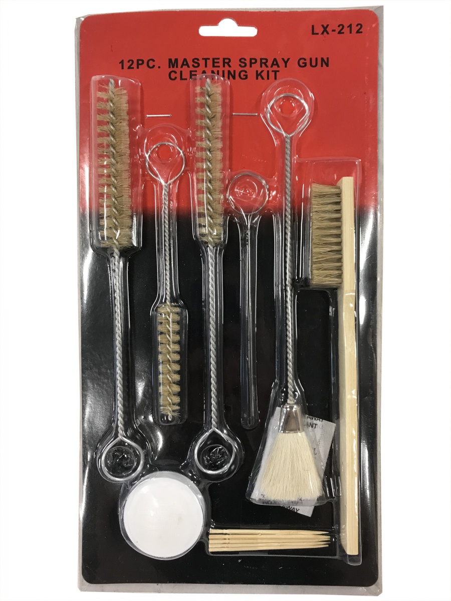 12 gab smidzināšanas pistoles tīrīšanas komplekts (SK212)