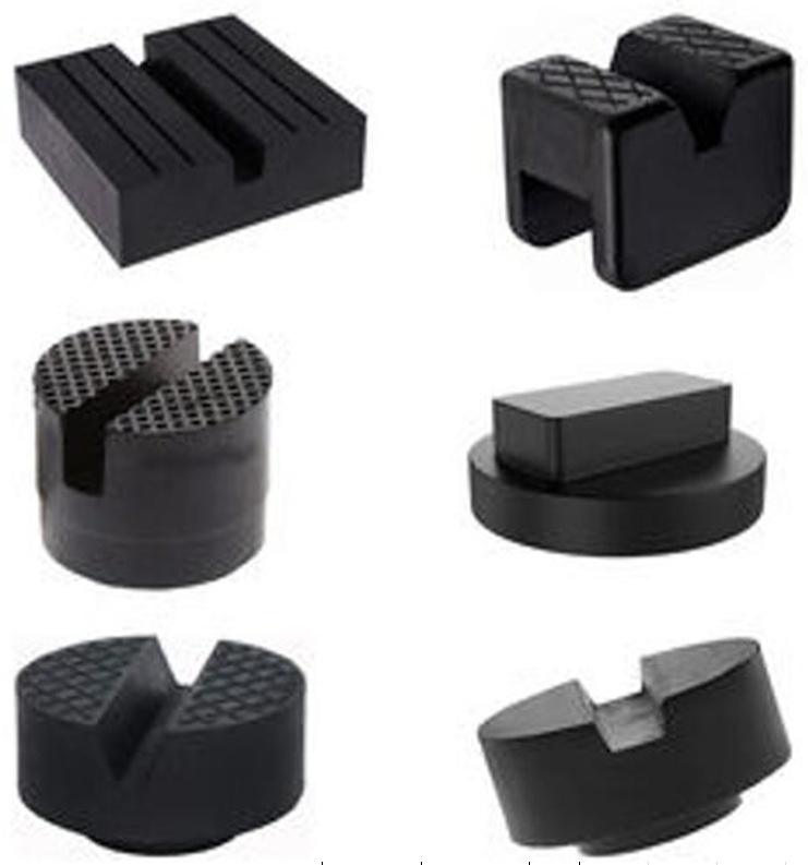 Gumijas zole/spilvenu komplekts | auto pacēlājiem | 6 gab. (RP6S)
