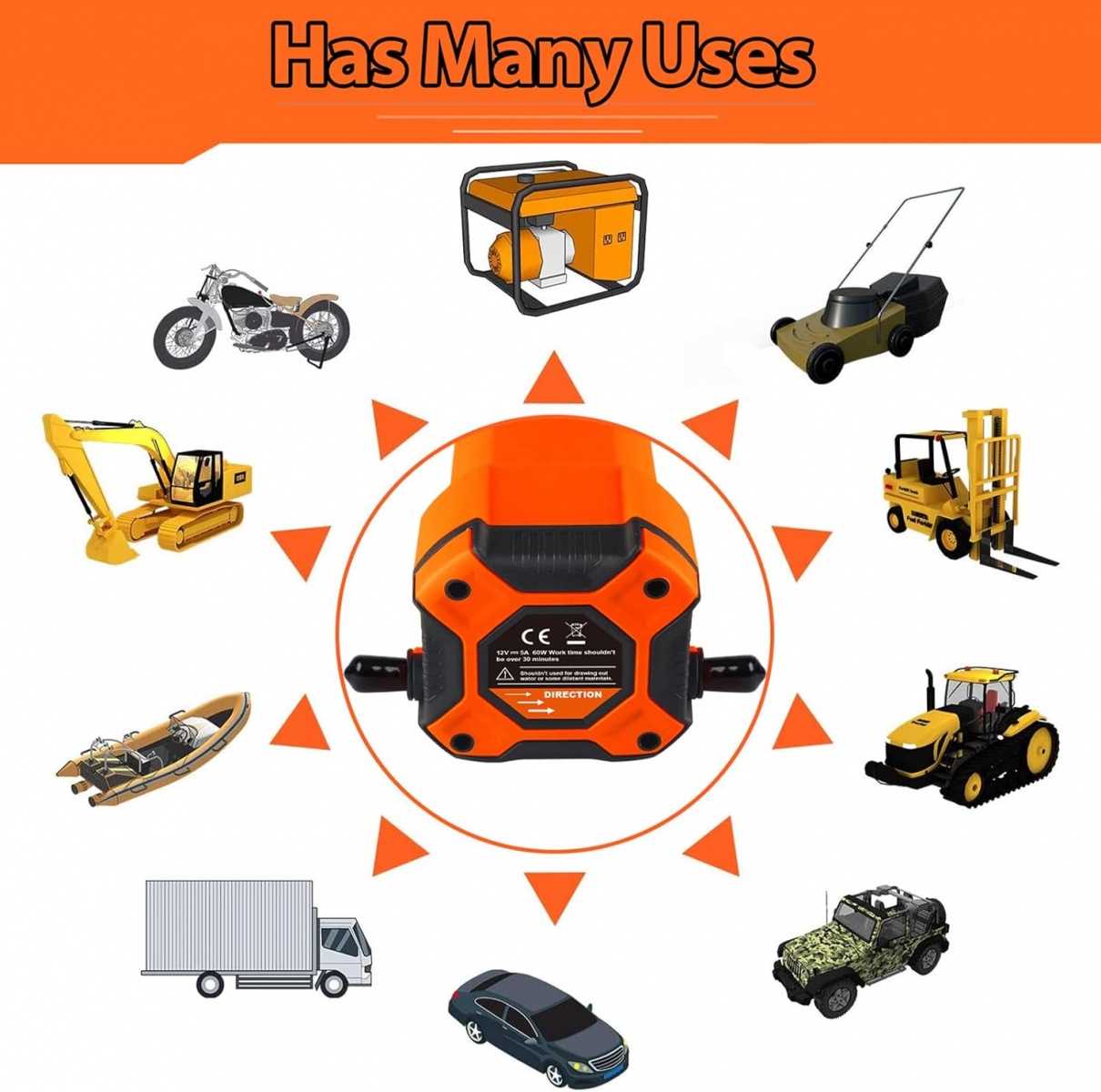 12V eļļas iesūkšanas sūknis 80W (EP12B) - Image 11