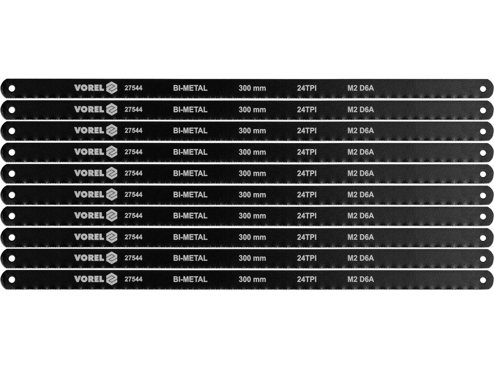 BIMETĀLA ZĀĢU ASMEŅU KOMPLEKTS 10 GAB (27544)