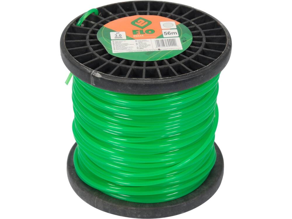 Zāles trimmeru līnija | apaļš 3 mm / 56 m (89444)