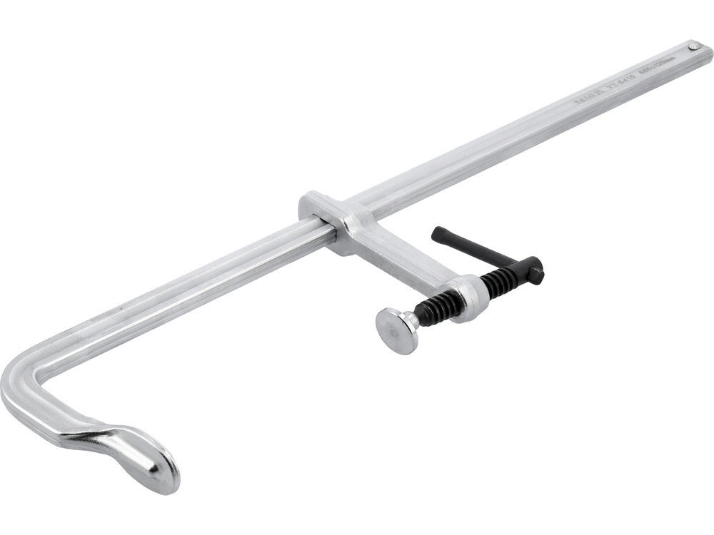 Skavas F-veida, kalts tērauds, hromēts 600x120mm (YT-6415)