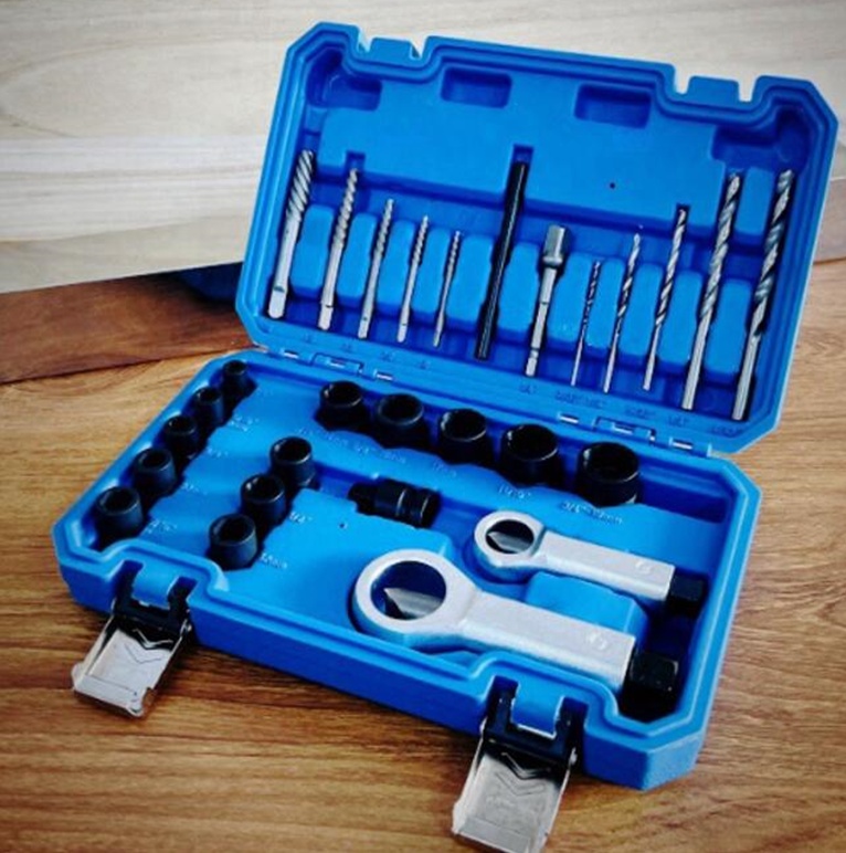 28pcs Mutli uzgriežņu skrūvju un sadalītāju un skrūvju nosūcēju komplekts (BE28S) - Image 5