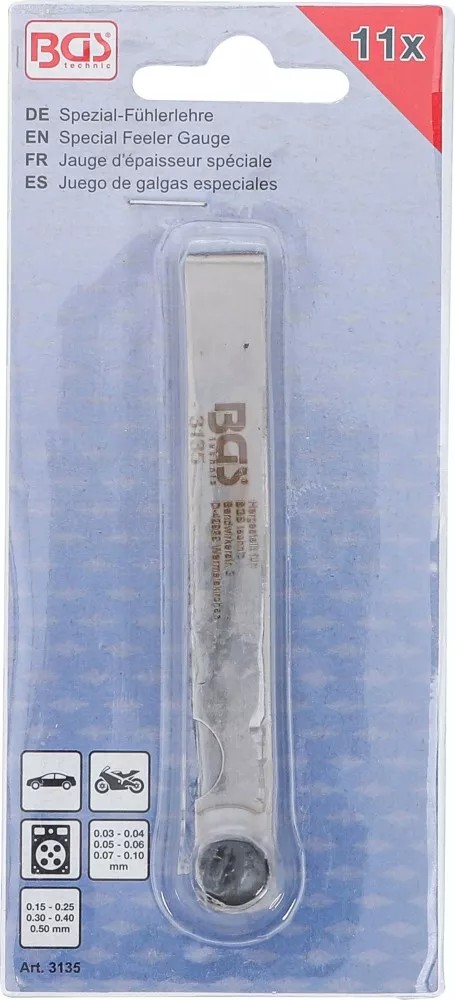 Īpašs starplikas | 0,03 - 0,50 mm | 11 gab. (3135) - Image 7