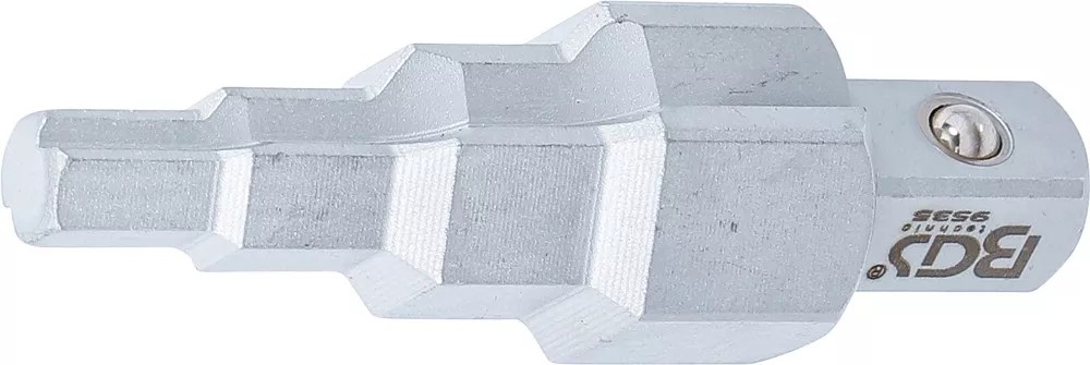 Pakāpju atslēga santehnikai / radiatoram | 12,5 mm (1/2 collas) | 4 soļi (9535)