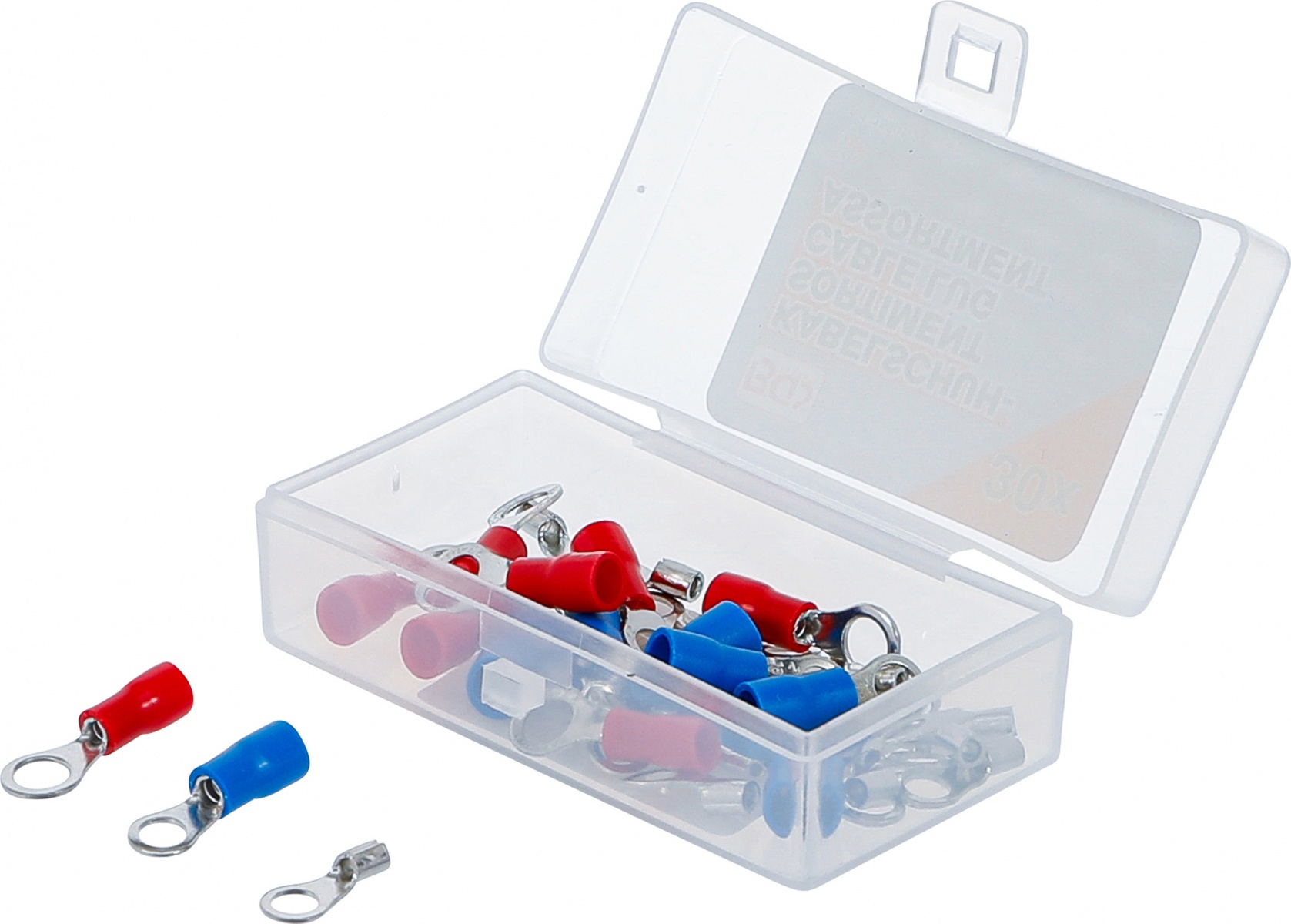 Kabeļu cilpu sortiments | 30 gab. (15501-2)