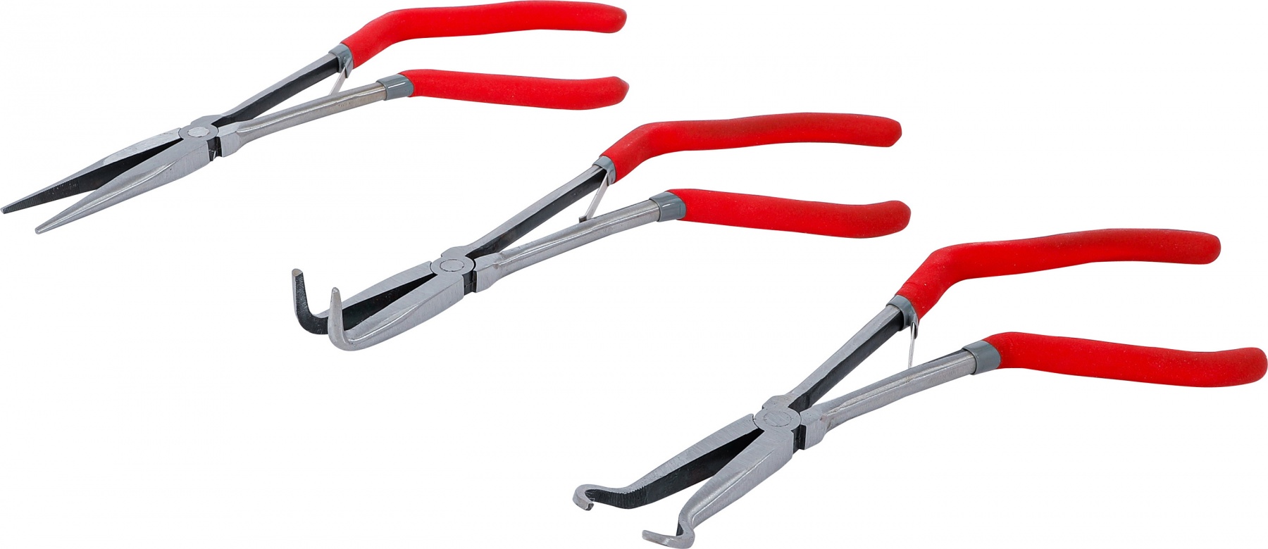 Garā deguna un garā deguna aizdedzes sveces knaibles | ar pistoles rokturi | 275 mm | 3 gab. (84528)