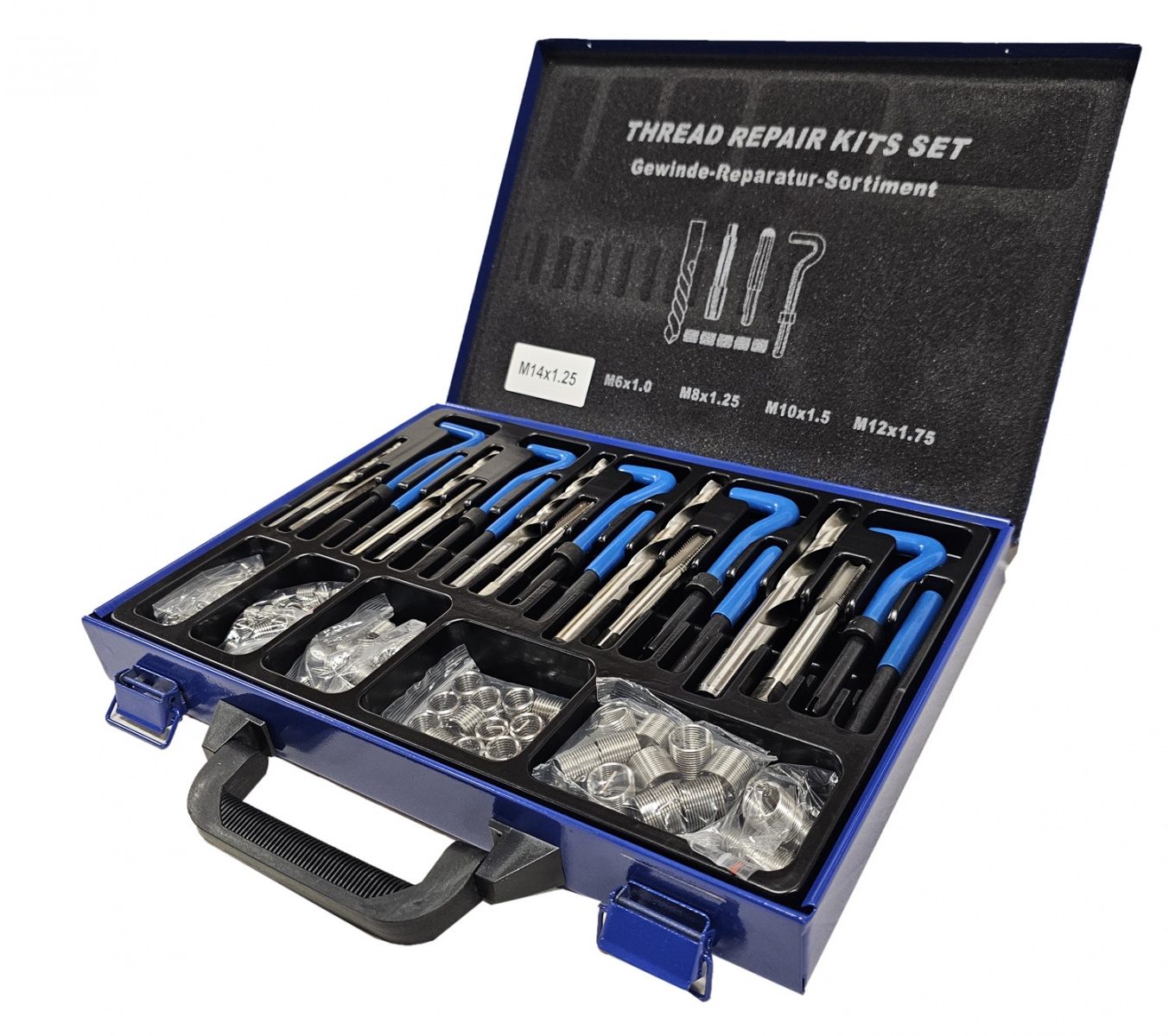 Vītņu remonta komplekts | M5 – M12 | 130 gab. SK09150